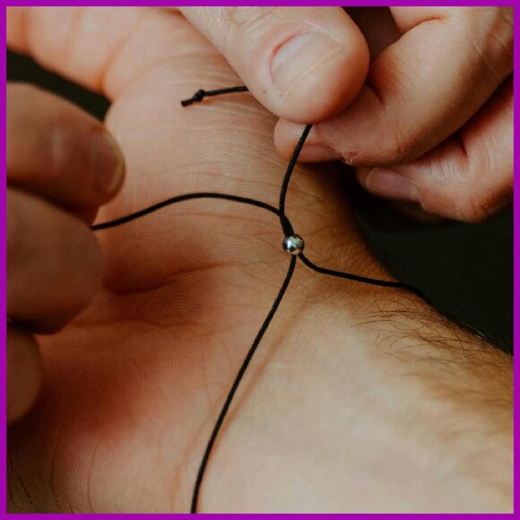 S925 Sterling Silver Morse Code Bible Verse Bracelet Inspirational Faith Jewelry - Picture 4 of 7